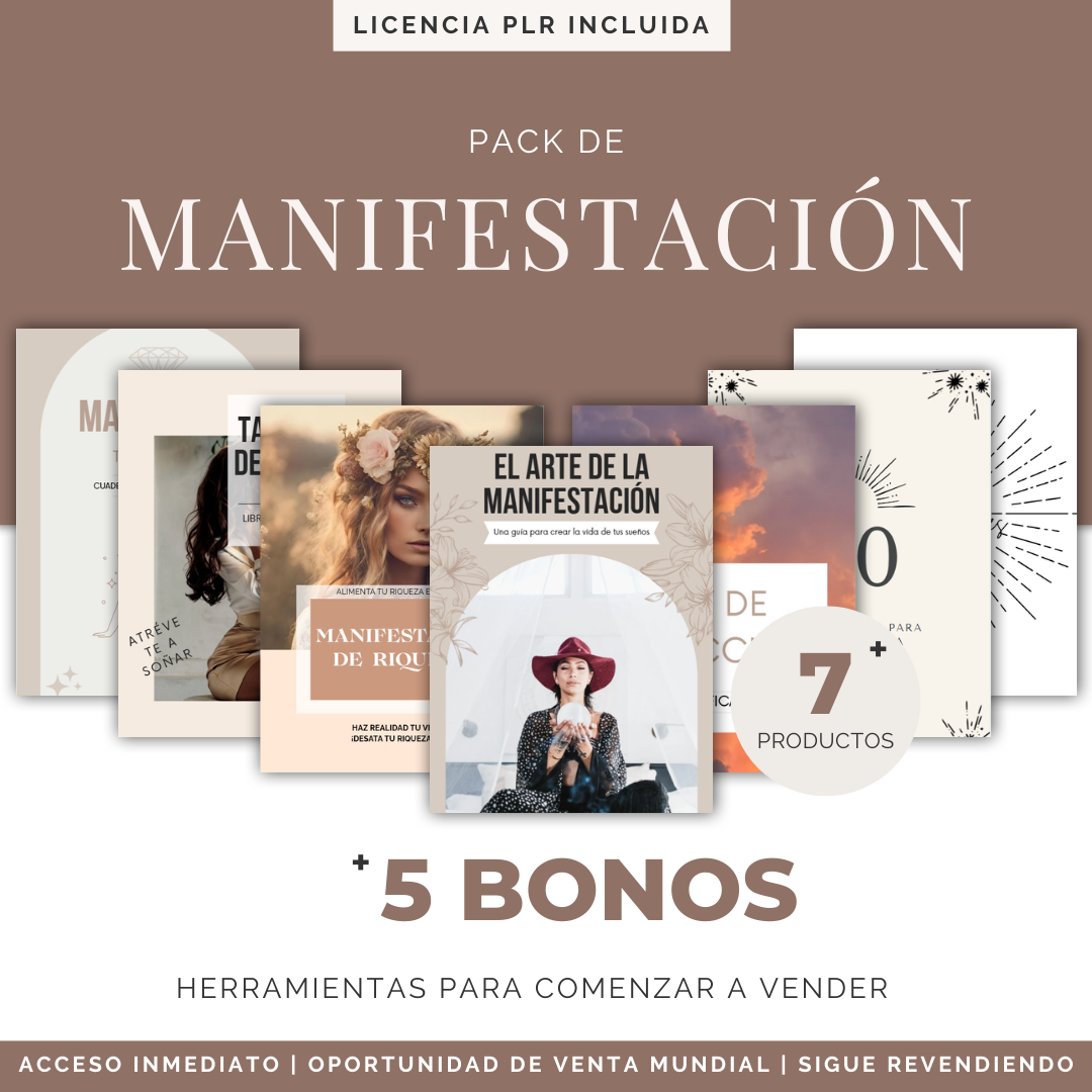 Pack de Manifestación PLR